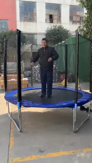 Trampoline rond extérieur de haute qualité Nanjian de 10 pieds avec clôture