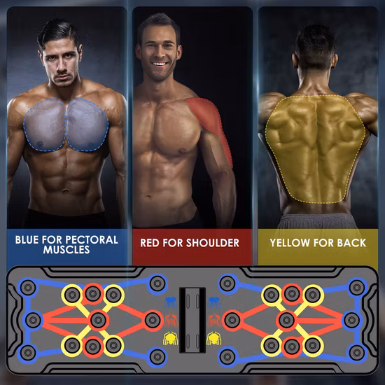 Offres spéciales exercice musculaire équipement d'entraînement professionnel à domicile planche de barre de poussée