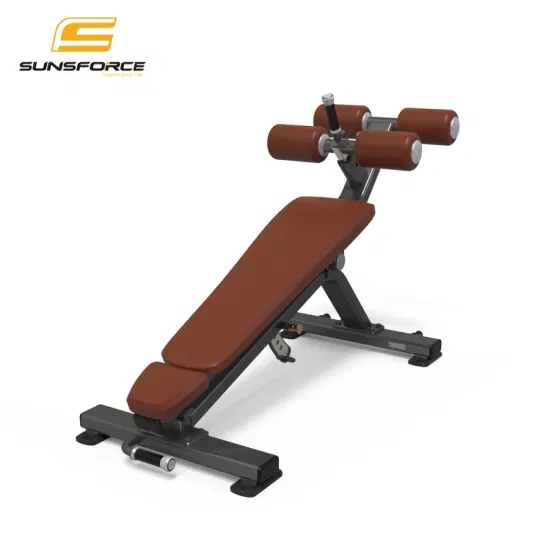 Banc abdominal d'exercice d'équipement de conditionnement physique commercial Sunsforce